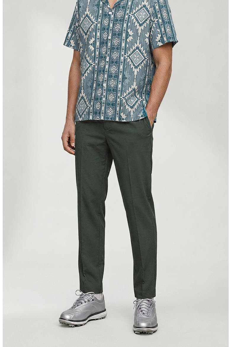 Benji Elastic Waist Pants, Alternate, color, PINE