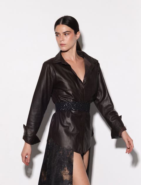 Classic Lambsking Overshirt