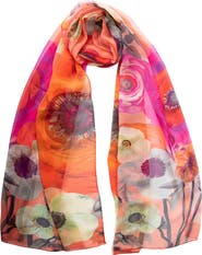 Elizabetta Campo de' Fiori - Long Sheer Silk Scarf for Women