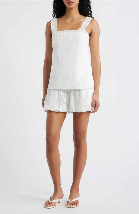 Pienza Lace Sleeveless Romper
