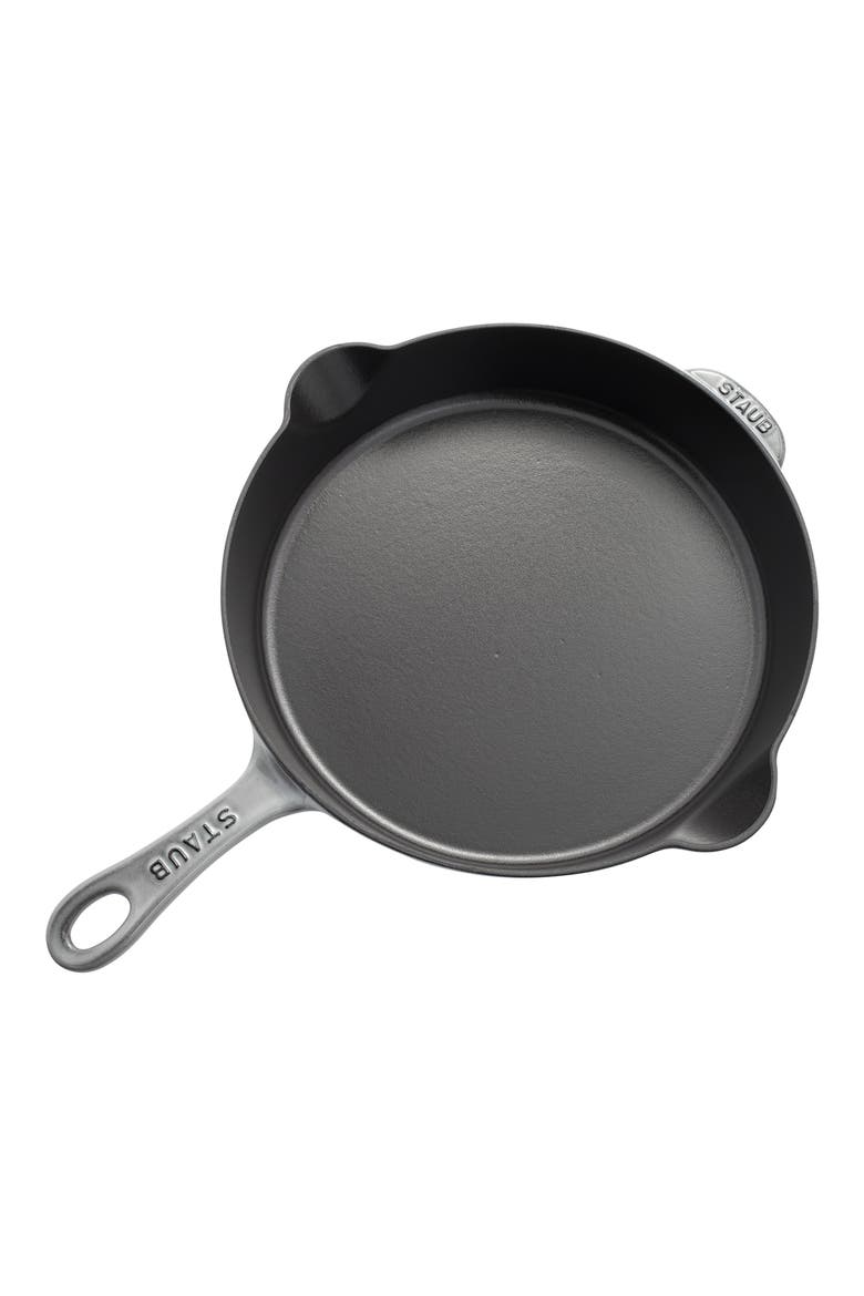11-Inch Enameled Cast Iron Traditional Deep Skillet, Alternate, color, GRAPHITE GREY