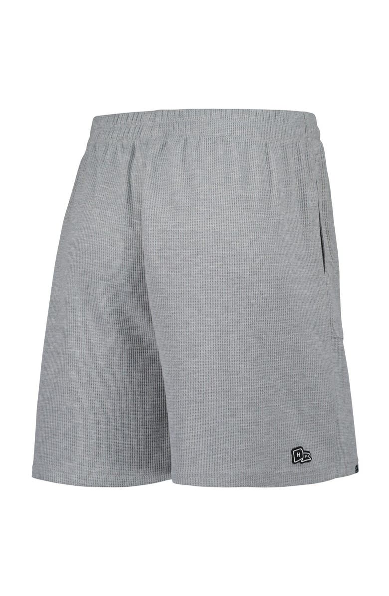 Hype and Vice Women's Hype and Vice Heather Gray Alabama Crimson Tide Pocket Hit Grand Slam Waffle Shorts, Alternate, color, Heather Gray