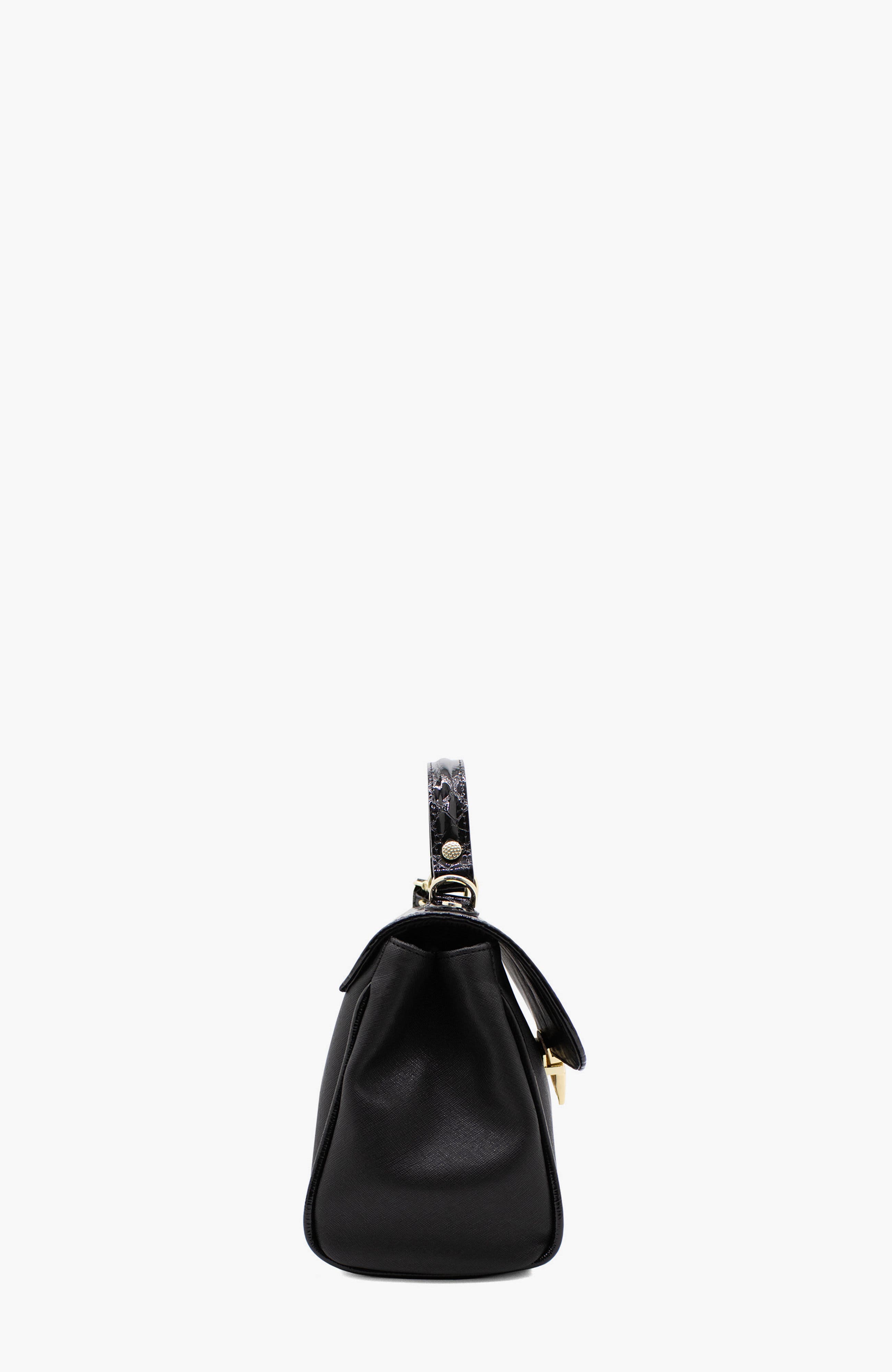 Cherry Blossom Handbag 526, Alternate, color, Black