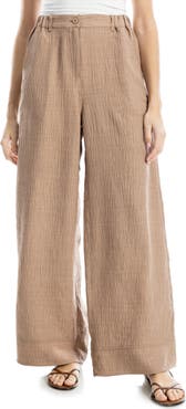 MAX STUDIO Easy Wide Leg Pants