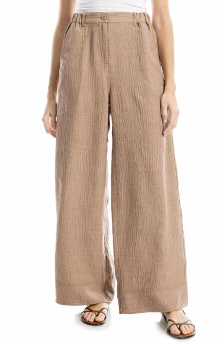 MAX STUDIO Easy Wide Leg Pants