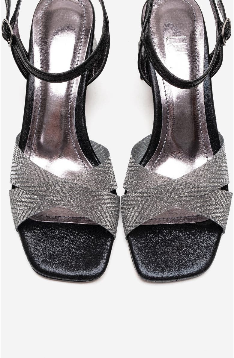 Prologue Shoes Milagro Block Heel Sandal, Alternate, color, Black