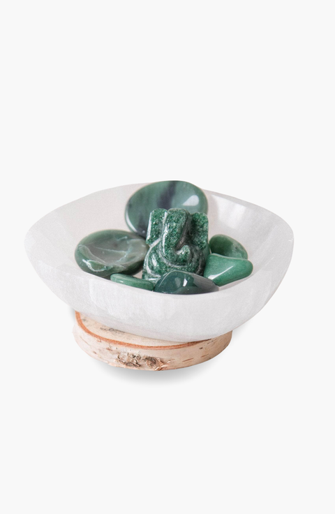 Handcrafted Selenite Crystal Recharging Bowl
