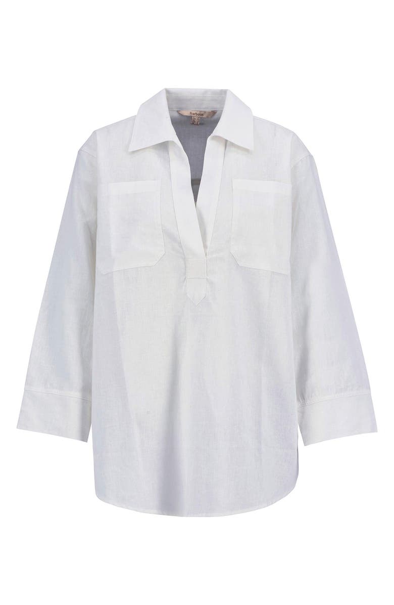 Barbour Cecile Cotton
Linen Shirt, Alternate, color,