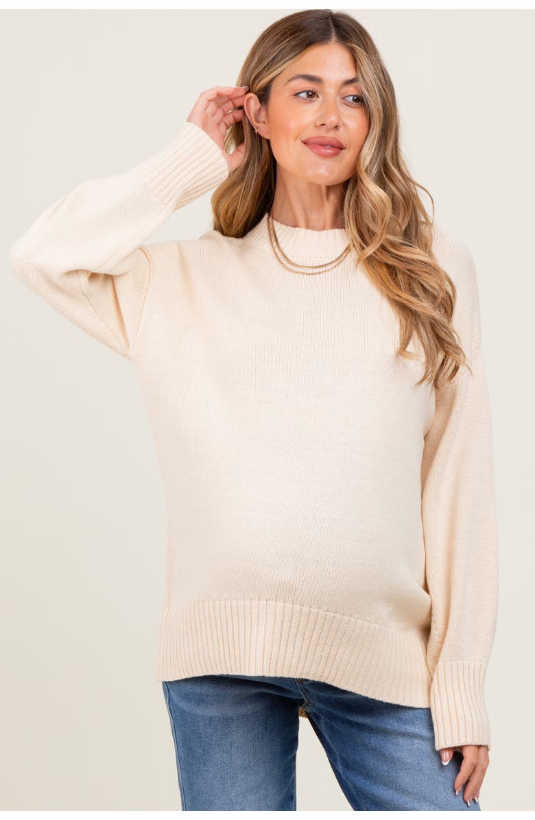 PinkBlush Drop Shoulder Oversized Sweater, Alternate, color,