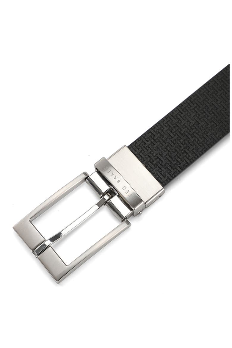 Reversible Leather Belt, Alternate, color, BLACK/ BROWN