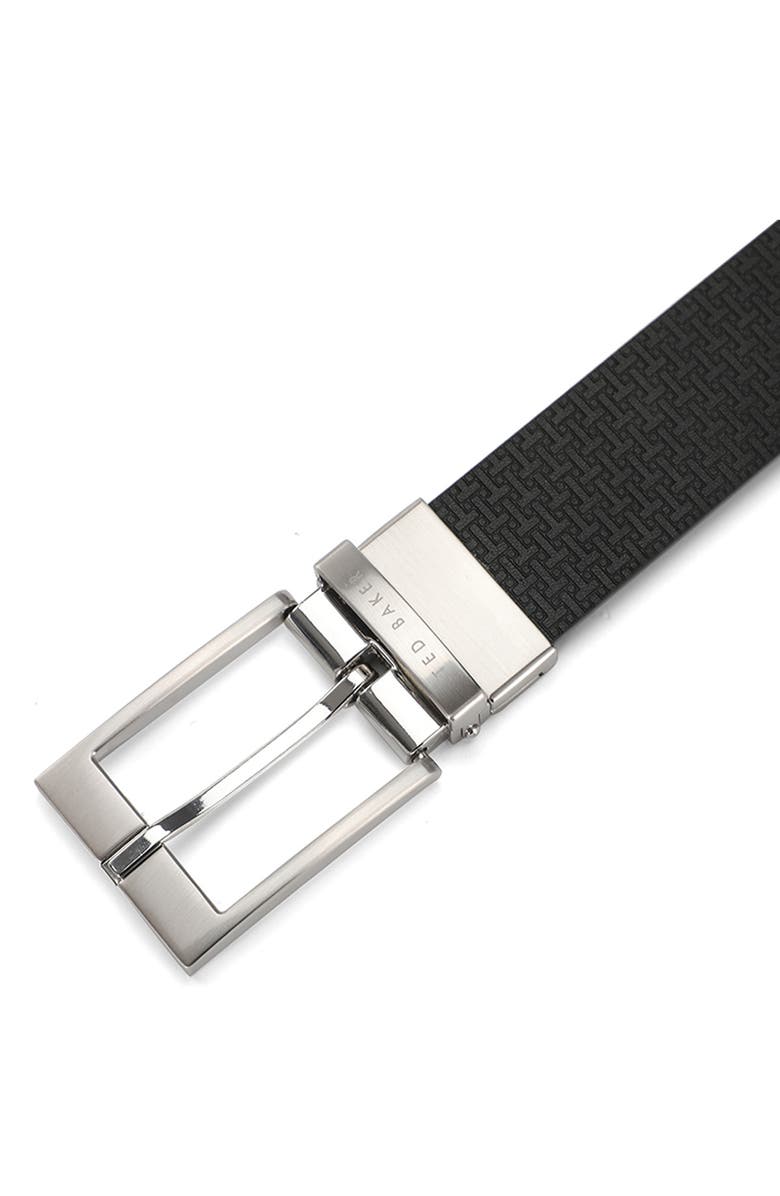 Ted Baker London Reversible Leather Belt, Alternate, color, Black/ Brown