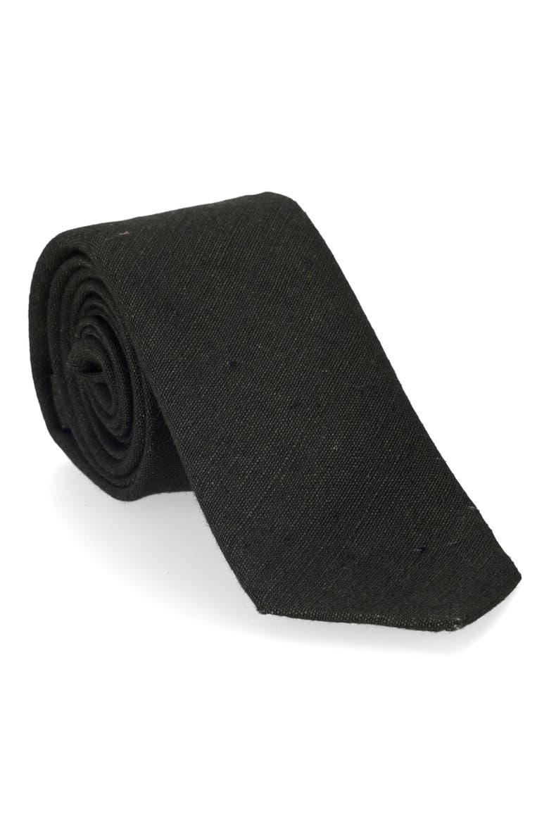 Hemp Imperial Tie, Main, color, Dove Grey