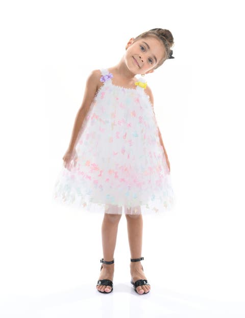 Ombre Butterfly Dress (Toddler & Little Kid)