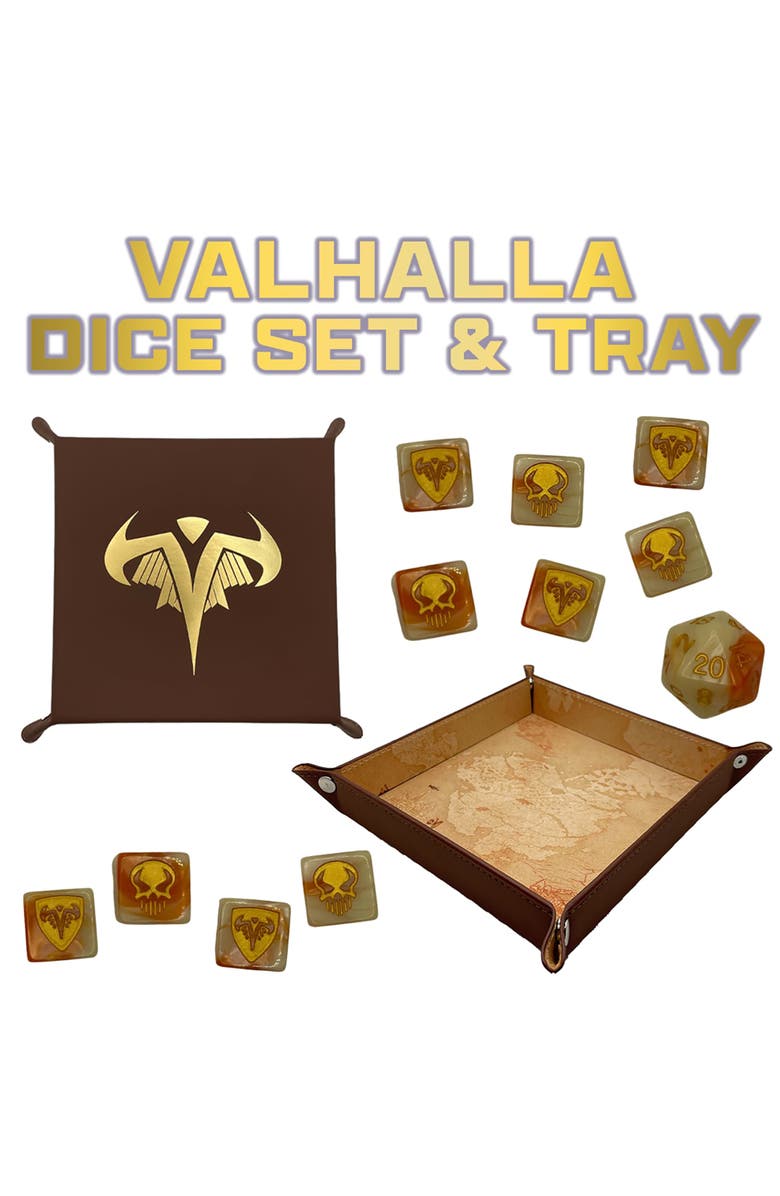 Renegade Game Studios Heroscape Valhalla Dice Tray, Alternate, color, Multicolored