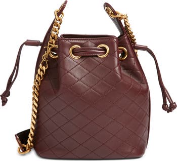 Saint Laurent Cassandre Quilted Leather Bucket Bag | Nordstrom