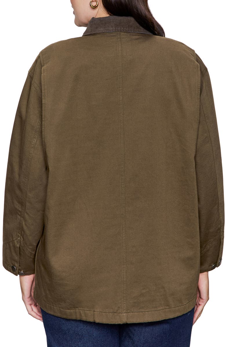 Sanctuary Barn Jacket, Alternate, color, Burnt Olive