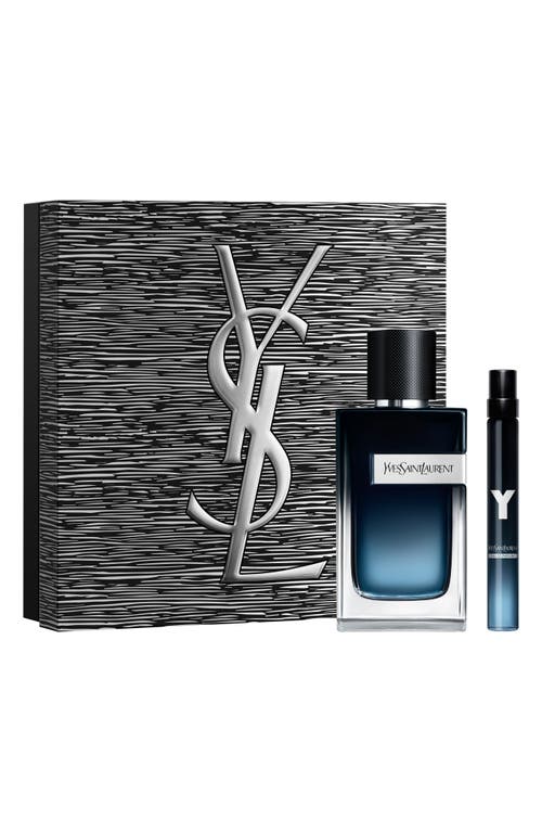 Saint Laurent Yves  Y Eau De Parfum Set In Transparent