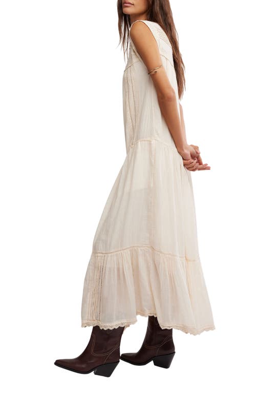 FREE PEOPLE FREE PEOPLE MEADOW'S EDGE COTTON MAXI DRESS