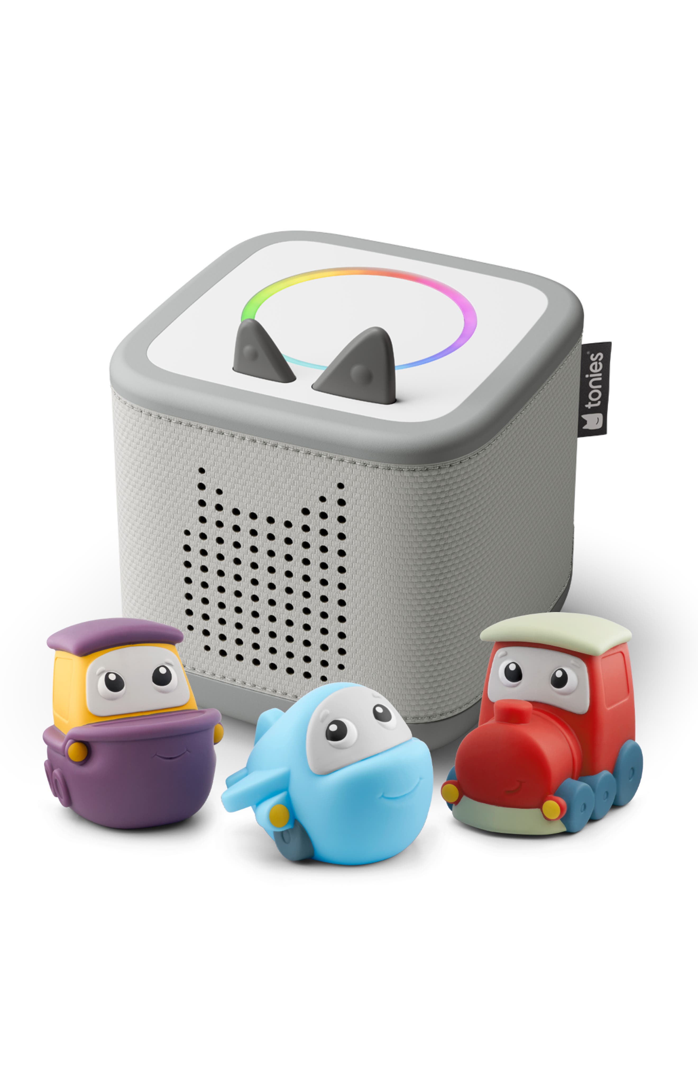 tonies Toniebox 2 with 3-Pack Transport Tonie Audio Character Bundle in Multi 