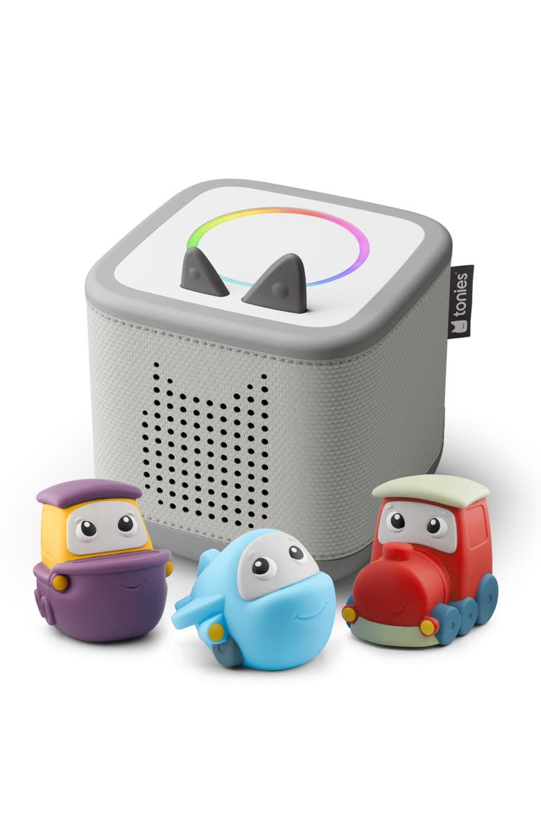 tonies Toniebox 2 with 3-Pack Transport Tonie Audio Character Bundle, Main, color, Multi
