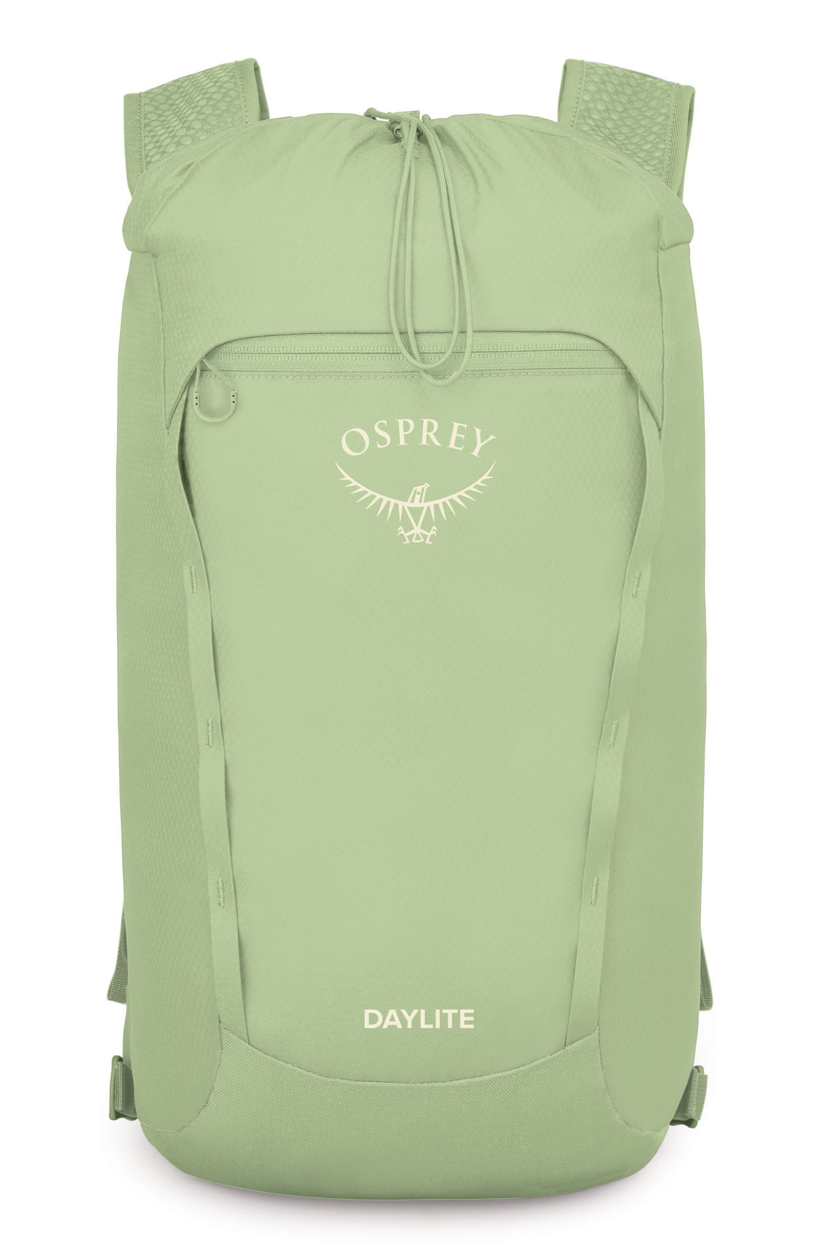 Daylite Cinch Backpack, Main, color, PISTACHIO