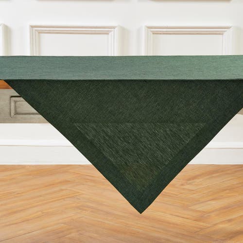 Solino Home Linen Table Throw In Green
