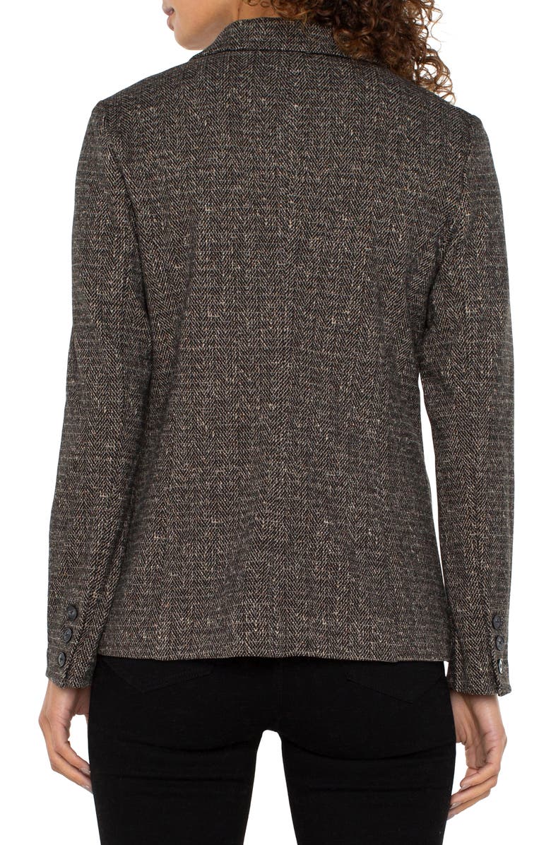 Liverpool Los Angeles Fitted Knit Blazer, Alternate, color, 