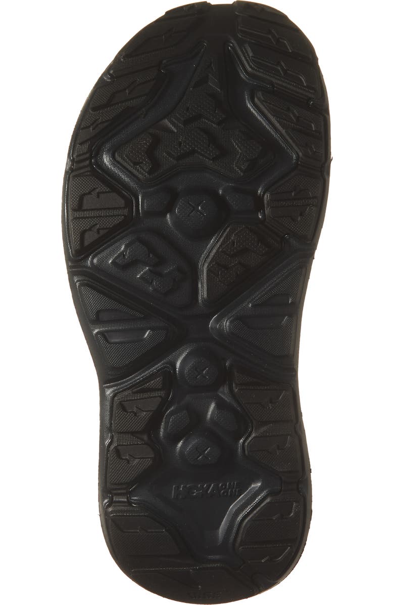 HOKA Hopara 2 Hiking Sandal, Alternate, color, Black / Black