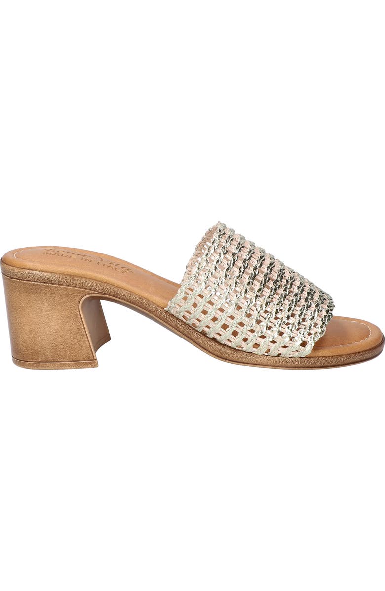 Bella Vita Eni-Italy Slide Sandal, Alternate, color, Gold Woven