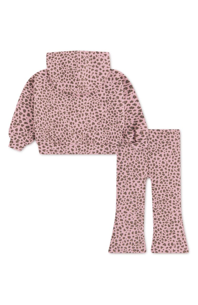 Nike Wild Warmth Rib Hoodie & Leggings Set, Alternate, color, Medium Soft Pink