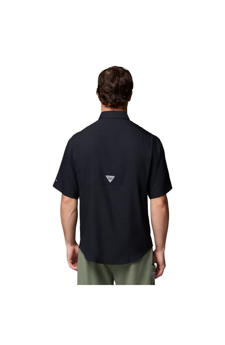 Columbia Men's Columbia Black Alabama Crimson Tide Tamiami Omni-Shade Button-Down Shirt, Alternate, color, Black