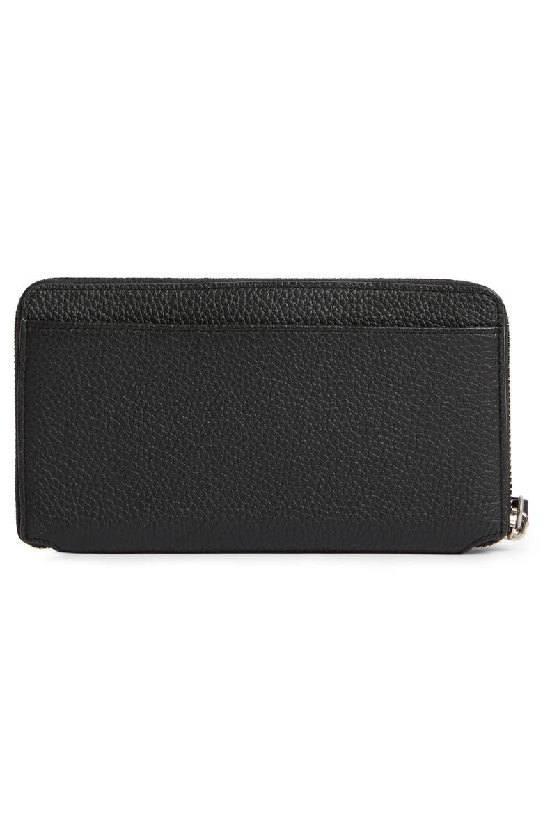 AllSaints Fetch Leather Phone Wristlet, Alternate, color,
