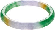 seree Lavender Field Multicolor Jade Stone Bangle