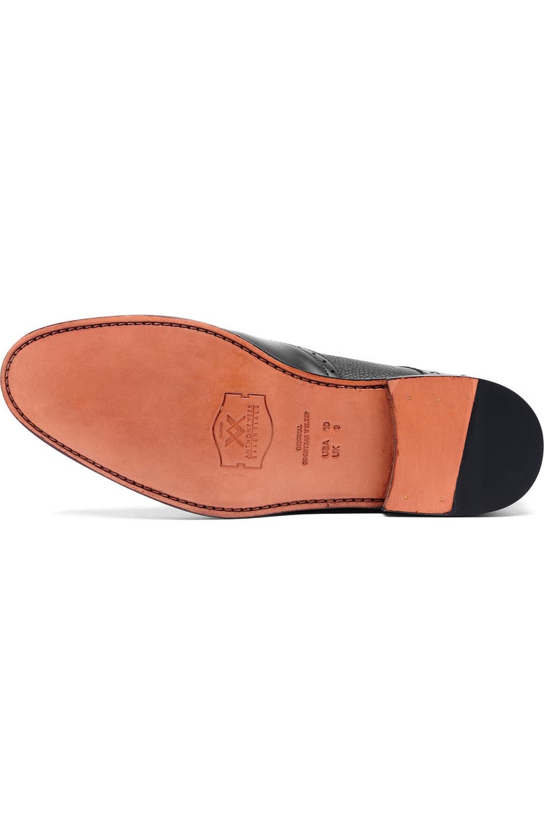 Anthony Veer Roosevelt II Single Monk Shoe, Alternate, color, Black