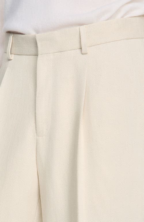 Sandro Wide-leg Cotton Linen Trousers