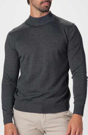 Featherweight Merino Mock Neck Sweater