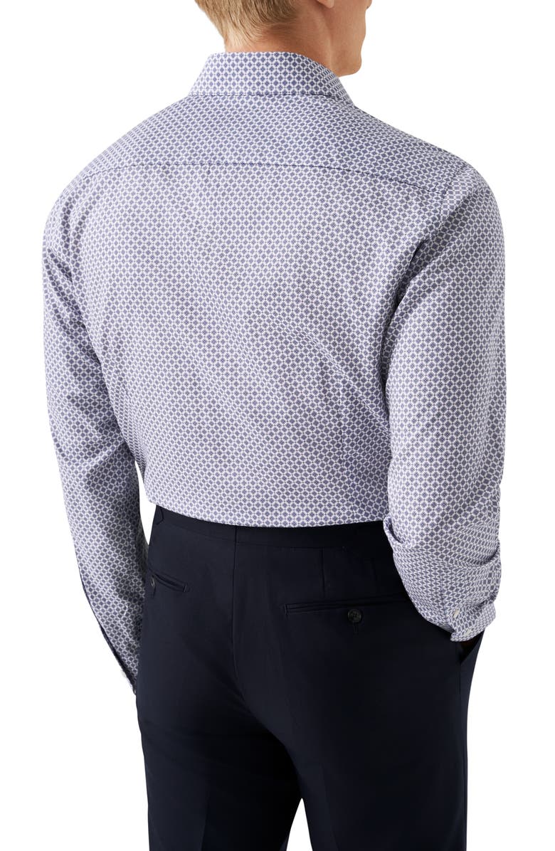 Eton Slim Fit Cotton & Lyocell Dress Shirt, Alternate, color, 
