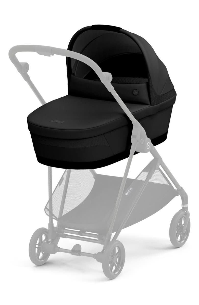 CYBEX Melio 3 Cot, Alternate, color, Moon Black