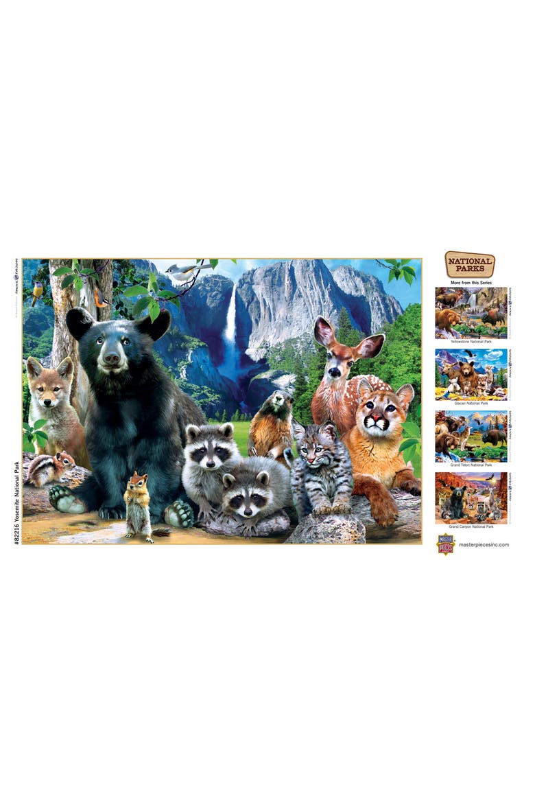 Yosemite National Park 500 Piece Puzzle, Alternate, color, Multicolor