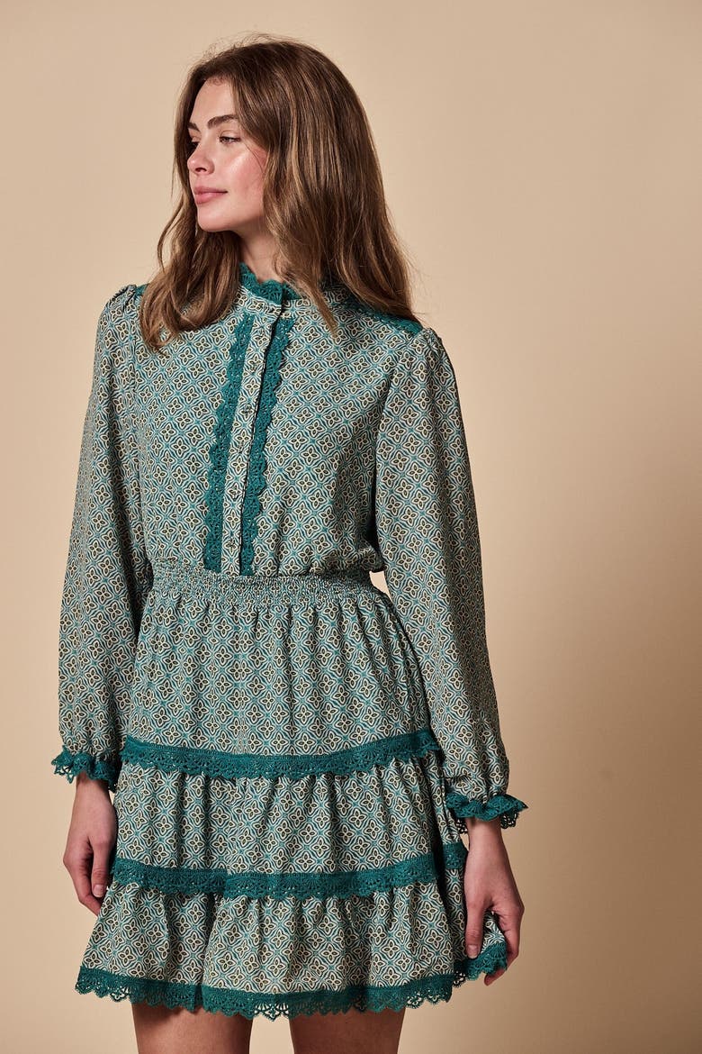 The Angela Dress, Alternate, color, Aqua