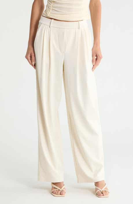 Pull-On Straight Leg Pants