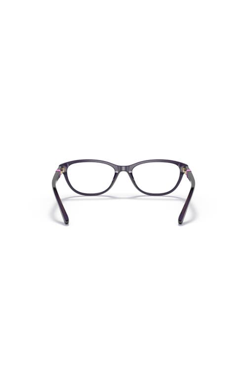 Polo Ralph Lauren 48mm Cat Eye Optical Glasses In Gray