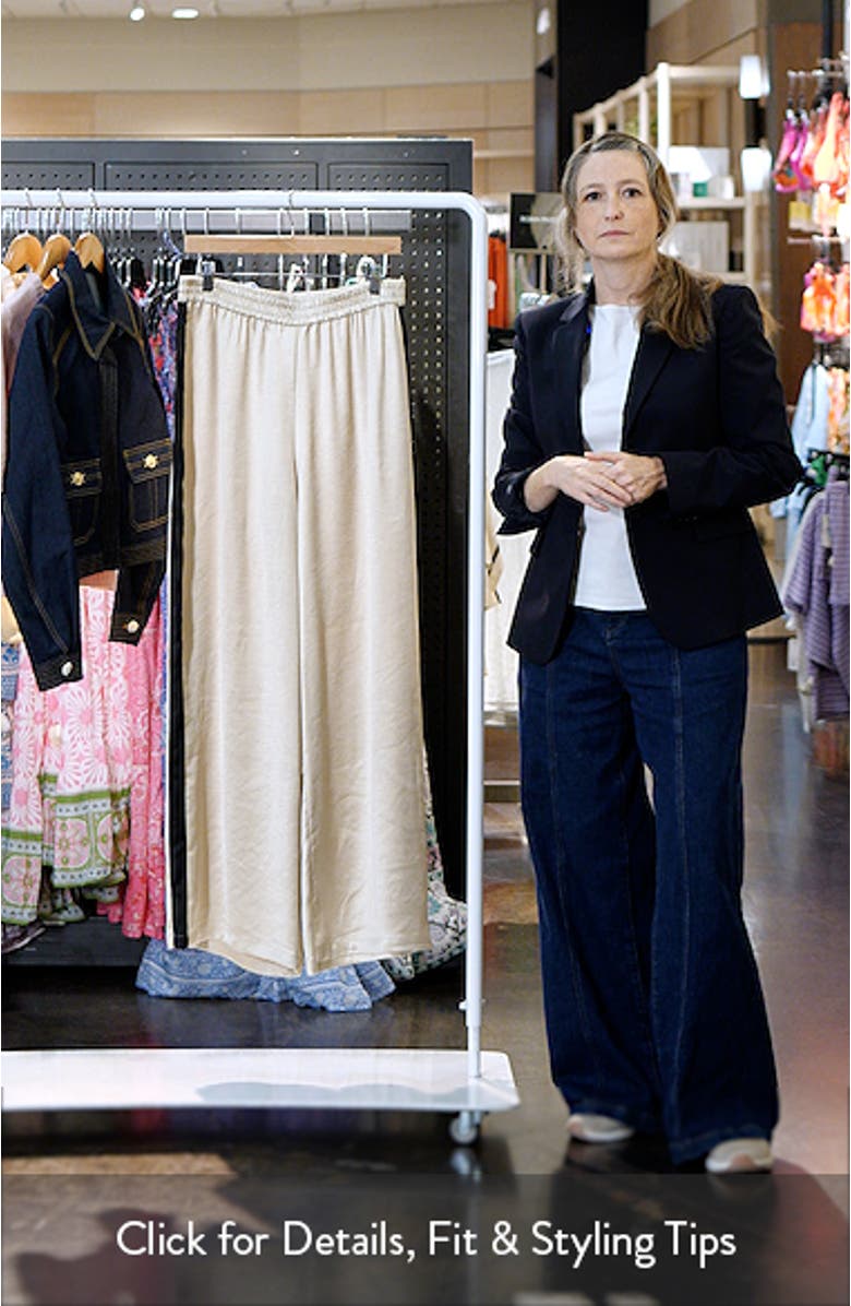 Moxie Side Stripe Wide Leg Pants, sales video thumbnail