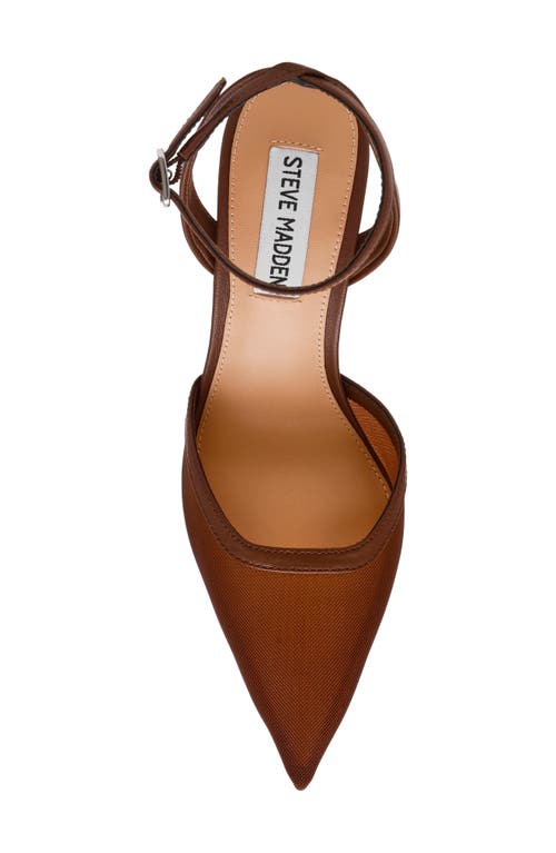 Steve Madden Alliance Pointed Toe Pump In Brown