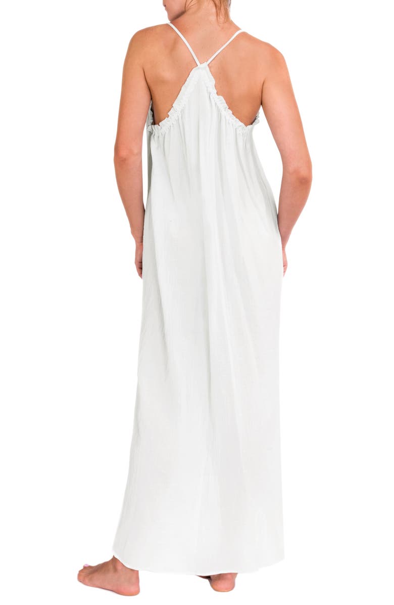 Everyday Ritual Ruffle Nightgown, Alternate, color,