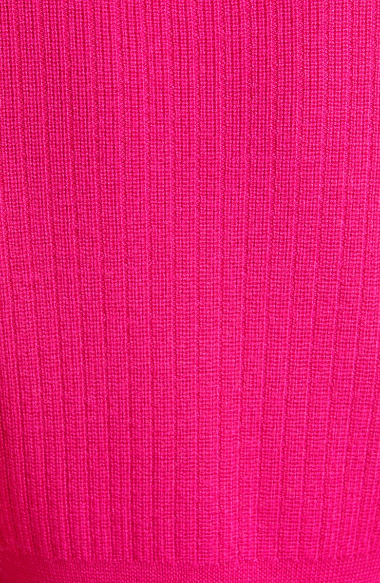 CUSHNIE Wool, Silk & Cashmere Crop Sweater, Alternate, color, 