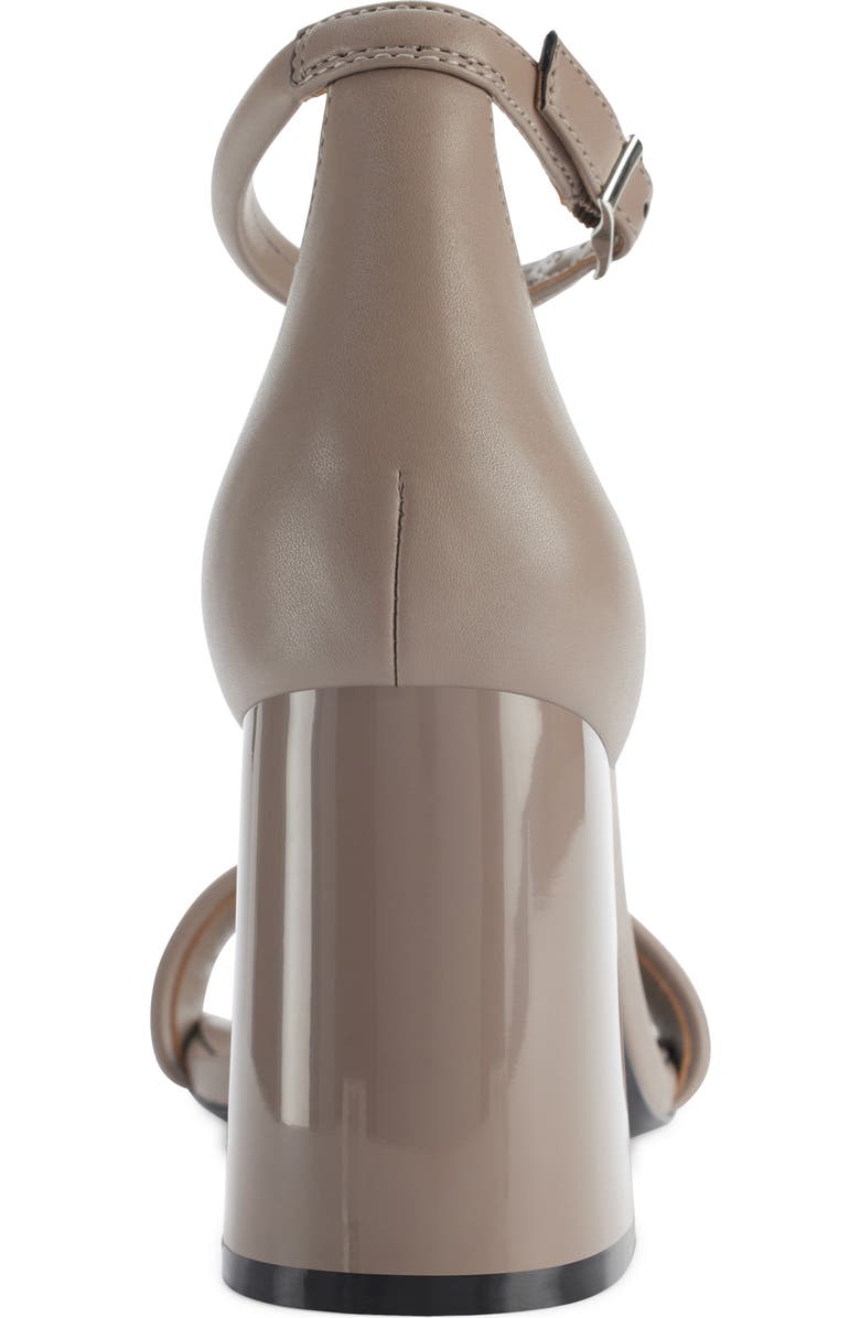 DKNY Scarla Ankle Strap Sandal, Alternate, color, Ash