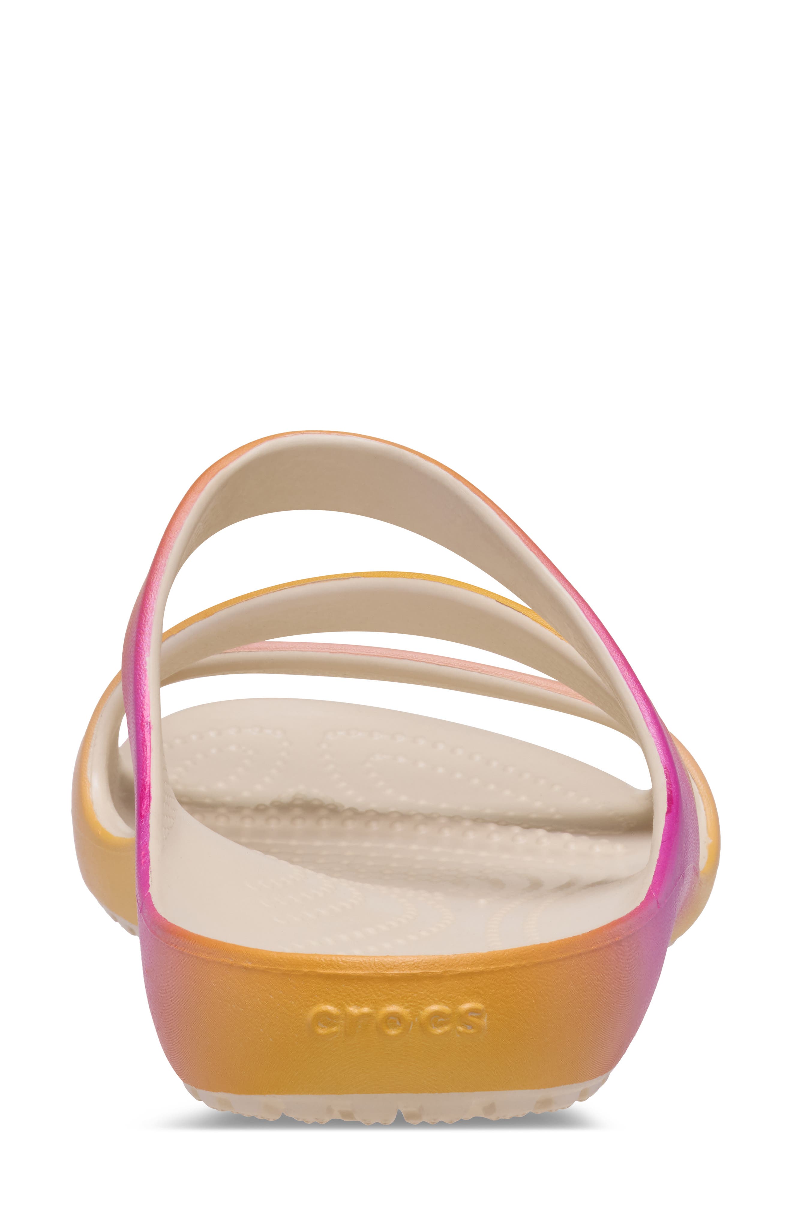 CROCS Kadee II Slide Sandal, Alternate, color, Winter White