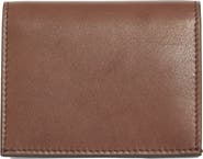 Thom Browne Soft Calfskin Leather Bifold Card Holder