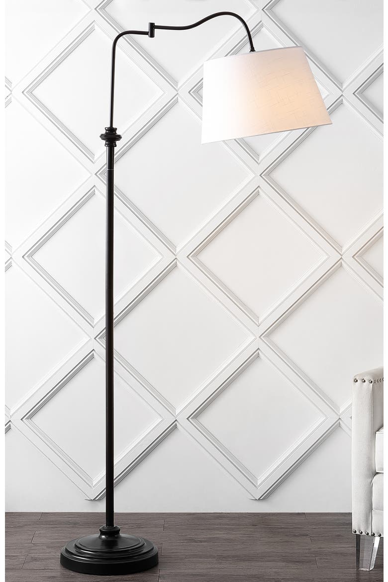 Jason 68.5" Metal Traditional Swing Arm LED Floor Lamp, Oil Rubbed Bronze, Alternate, color, Oil Rubbed Bronze